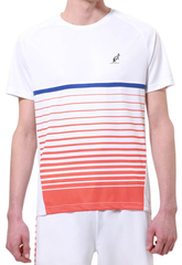Теннисная футболка Australian Ace Logo T-Shirt - bianco