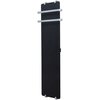 Allen Brau Infinity 325627 Полотенцесушитель электрический с рейлингом и креплением, цвет: чёрный