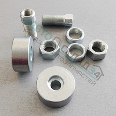 УДЛИНИТЕЛИ ПЕРЕДНИХ АМОРТИЗАТОРОВ SOLARIS, RIO К-Т 2ШТ (20 мм) СТАЛЬ