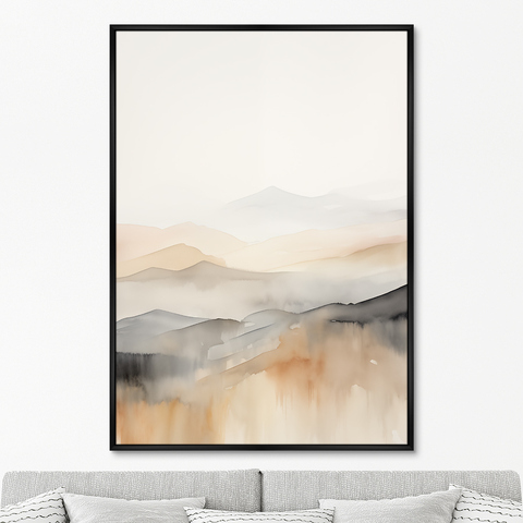 ArtNoMore - Репродукция картины на холсте Landscape collection, Above, 2024г.
