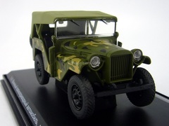 GAZ-64 camouflage with awning 1:43 Nash Avtoprom