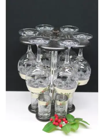 Подарочный набор бар фужер и стопки