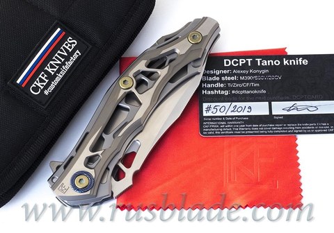 CKF DCPT Tano (M390, Titanium, Zirc, Timascus) 