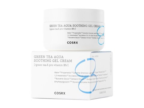 Cosrx Green Tea Aqua Soothing Gel Cream 50 ml.