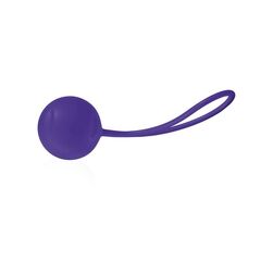 Фиолетовый вагинальный шарик Joyballs с петелькой - 