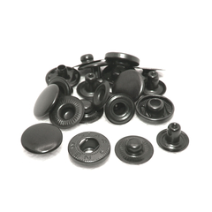 Кнопка Альфа сталь d 15 мм, оксид