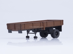 Semitrailer ODAZ-885 brown 1:43 AutoHistory