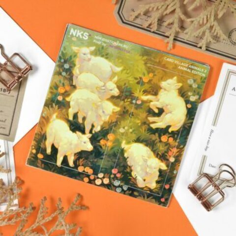 NKS CARD VILLAGE ANIMALS 2