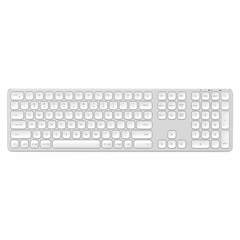 Беспроводная клавиатура Satechi Aluminum Bluetooth Wireless Keyboard with Numeric Keypad серебристый