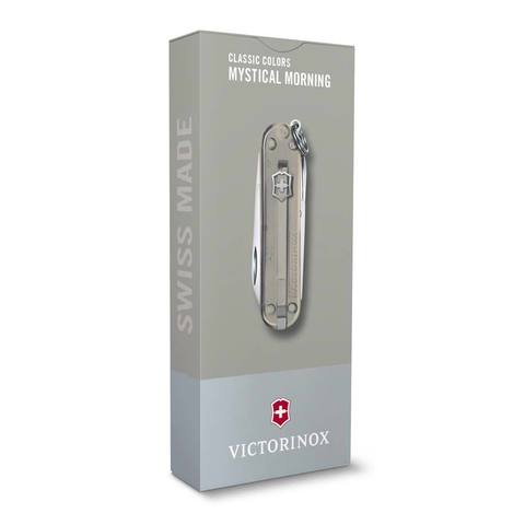 Нож-брелок Victorinox Classic SD Transparent Colors, Mystical Morning (0.6223.T31G)