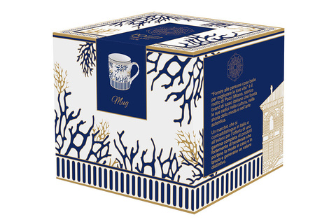 Кружка 400мл Pozzi Milano 1876 Corallo