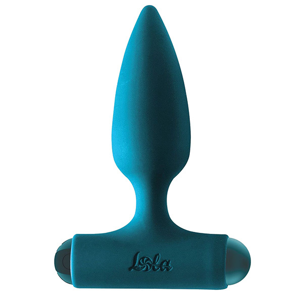 Бирюзовый анальный стимулятор 11см с вибрацией Lola Games Spice it up New Edition Glory 2.0 8015-05lola
