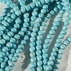 Туркенит (имитация бирюзы), 8,1мм, шар