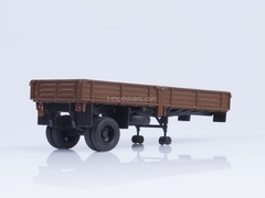 Semitrailer ODAZ-885 brown 1:43 AutoHistory