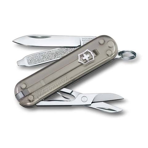 Нож-брелок Victorinox Classic SD Transparent Colors, Mystical Morning (0.6223.T31G)