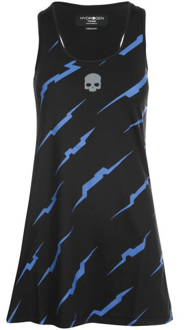 Платье теннисное Hydrogen Thunder Dress Woman - black/bluette