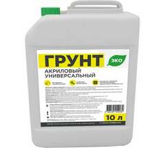 Грунт акриловый универсальный Грида Эко 10 л