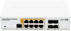 Mikrotik CRS112-8P-4S-IN - коммутатор 8х10/100/1000 Ethernet, 4 x SFP ports