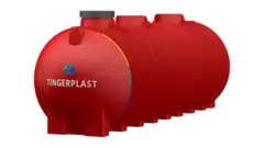 Подземно-наземная ёмкость 30 м3 (PT 30) Тингард 30000 л. горизонтальный (8170x2400x2590см;1500кг;красная) - арт.553995