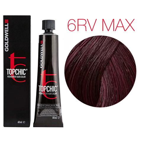 Goldwell Topchic 6RV MAX (роскошный красно-фиолетовый) - Cтойкая крем краска