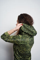 Купить толстовку камуфляжную пиксель - Магазин тельняшек.ру 8-800-700-93-18 Джемпер камуфлированный ЦИФРА ЗЕЛЕНАЯ в Магазине тельняшек