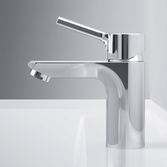 Cмеситель для умывальника излив 100 мм, хром, AM.PM X-Joy S - F85B02100