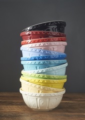 Миска colour mix 26 см красная