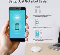 TP-Link Deco M5 V1 (3-pack) AC1300 Домашняя Mesh Wi-Fi система