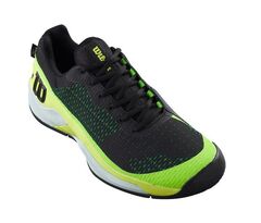 Теннисные кроссовки Wilson Rush Pro Extra Duty - black/safety yellow/green