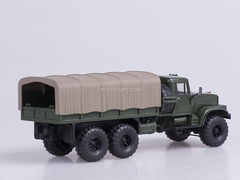 KRAZ-255B board with awning 1979 green 1:43 Nash Avtoprom