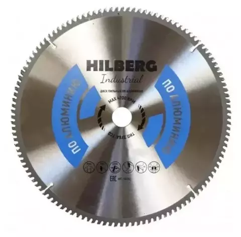 Диск Trio Diamond Hilberg Industrial HA255 пильный по алюминию 255x30mm 100 зубьев