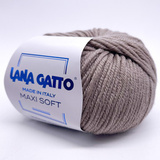 Пряжа Lana Gatto Maxi Soft 14560 мокрый песок