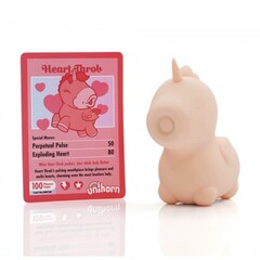 Вибромассажер Unihorn - Heart Throb с режимом пульсации