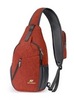 Картинка рюкзак однолямочный Nevo Rhino 8999-1-NW Vermilion red - 7