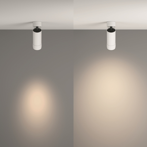 Накладной светодиодный светильник Maytoni Focus Zoom C055CL-L12W4K-Z-W