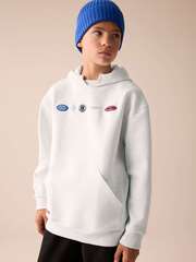 Толстовка с капюшоном для мальчика Next E43-868, Белый