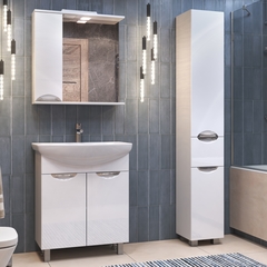 Шкаф навесной с зеркалом Callao 700 (левый) со спотом