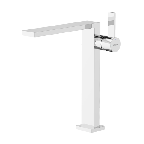 Sancos Linn SC9020CH Смеситель для раковины высокий, цвет: хром