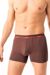 Облегающие боксеры KEY MXH 287 | Коричневый