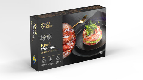 Краб Опилио, Салатное мясо, 200 г, Новая Аляска Краб Опилио, Салатное мясо, 200 г, Новая Аляска