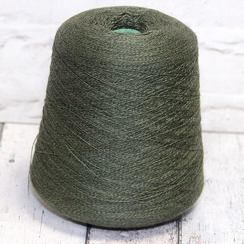 Меринос ZEGNA BARUFFA CASHWOOL 2/30 зелено-коричневый