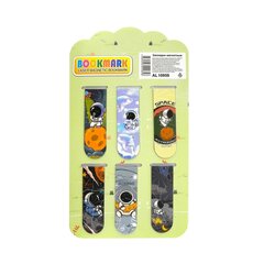 
          Набор магнитных закладок, Alingar, 120х20 мм, "Космос", 6шт. европодвес