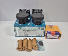 Поршни +0.50 A14NET TEIKIN с кольцами NPR