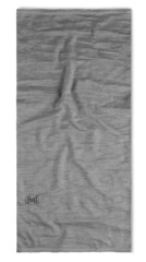 Тонкий шерстяной шарф-труба Buff Merino Lightweight Solid Light Grey - 2