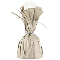 Грузик для шара, Конус, Бежевый, 170 г, 1 шт.