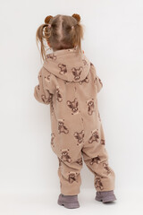 комбинезон  для девочки  ФЛ 60000/лунный свет,милые мишки