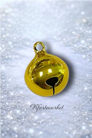 Бубенцы 20 мм (1 шт) , золото