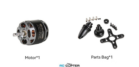 T-Motor AT2312 KV1150 длиный вал