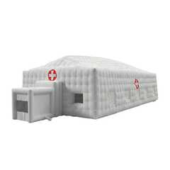 Модуль пневмокаркасный медицинский «МедПункт 24» из ПВХ, 25×10×4,5 м
