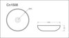 Ceramica Nova CN1508 CN1508 Умывальник чаша накладная круглая Access d=450мм